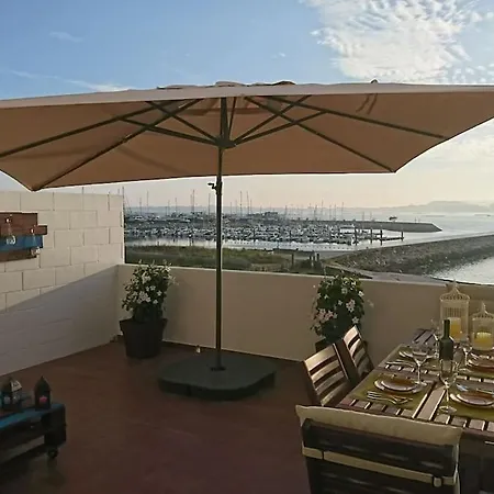 Gran Terraza Sobre El Mar En Casco Urbano Vilanova * וילאנואבה דה ארוסה