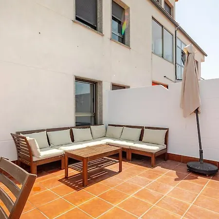 Gran Terraza Sobre El Mar En Casco Urbano Vilanova